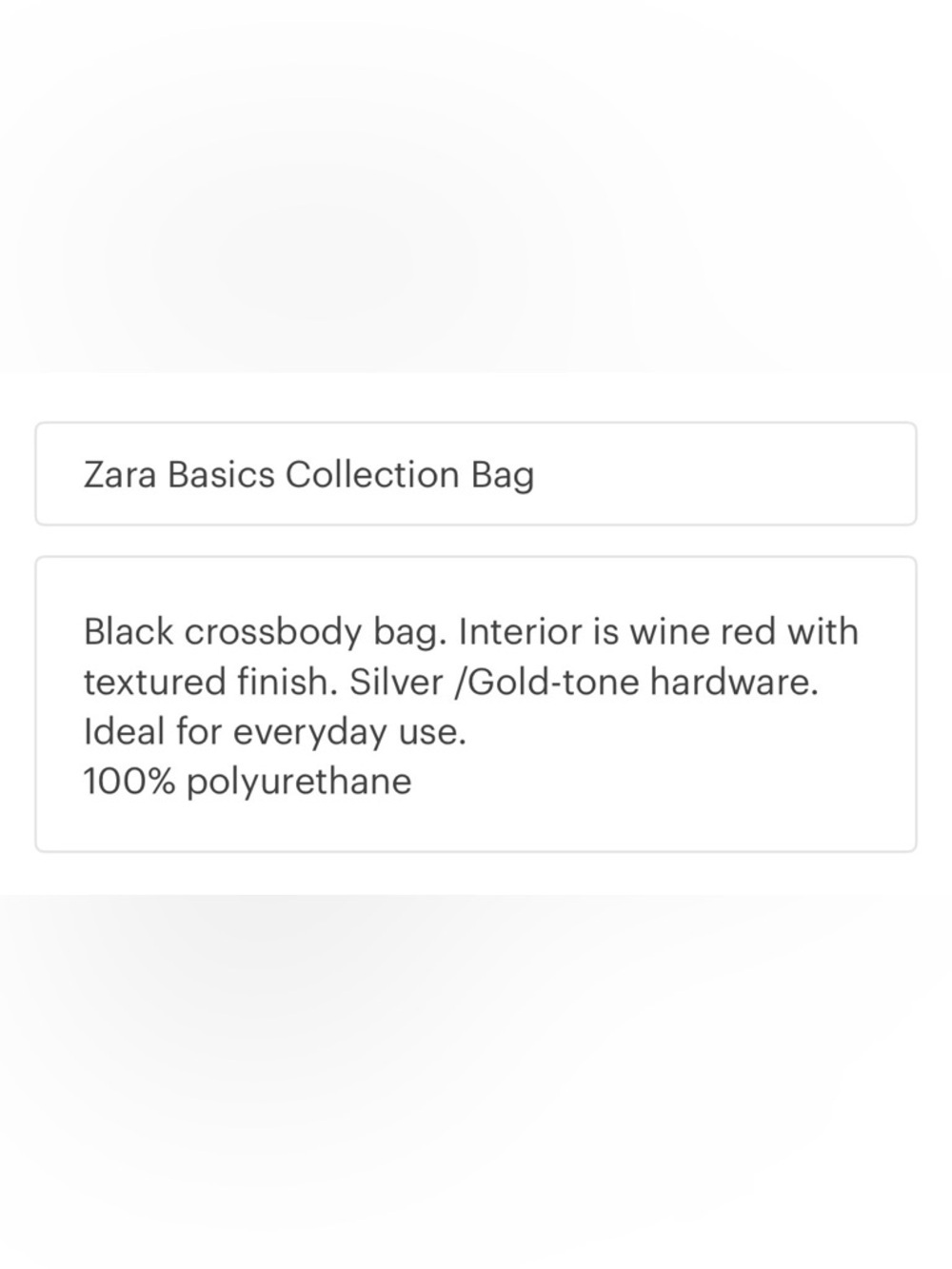 Zara Basics Collection Bag - Picture 9 of 11